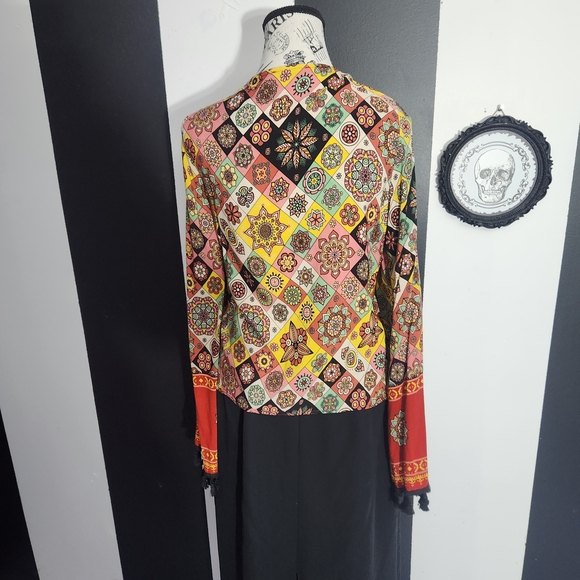 Bali Multicolor Patterned Cardigan - Picture 4 of 6